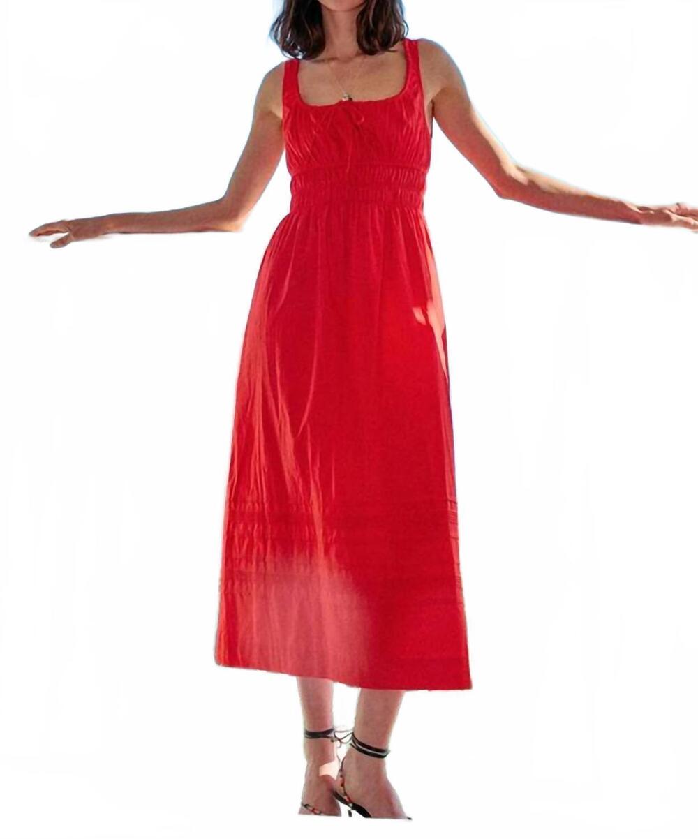 NEW CIAO LUCIA iris dress in red